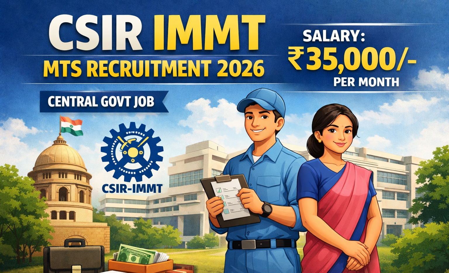 CSIR IMMT MTS Recruitment 2026