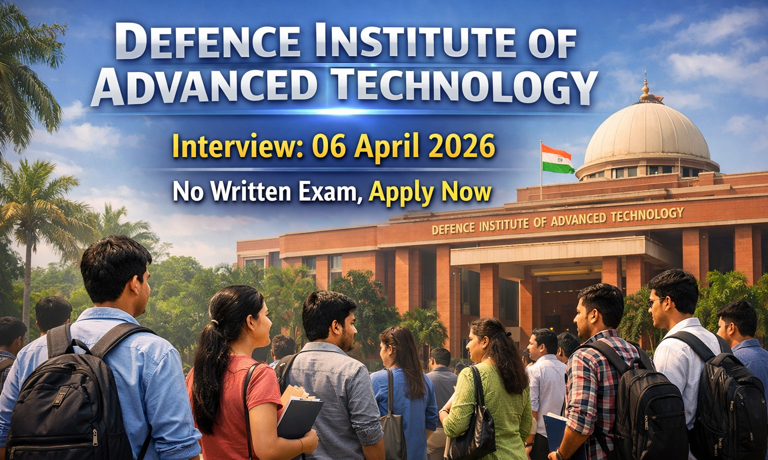 DIAT Apprentice Recruitment 2026