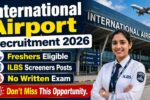 CHIAL International Airport Recruitment 2026
