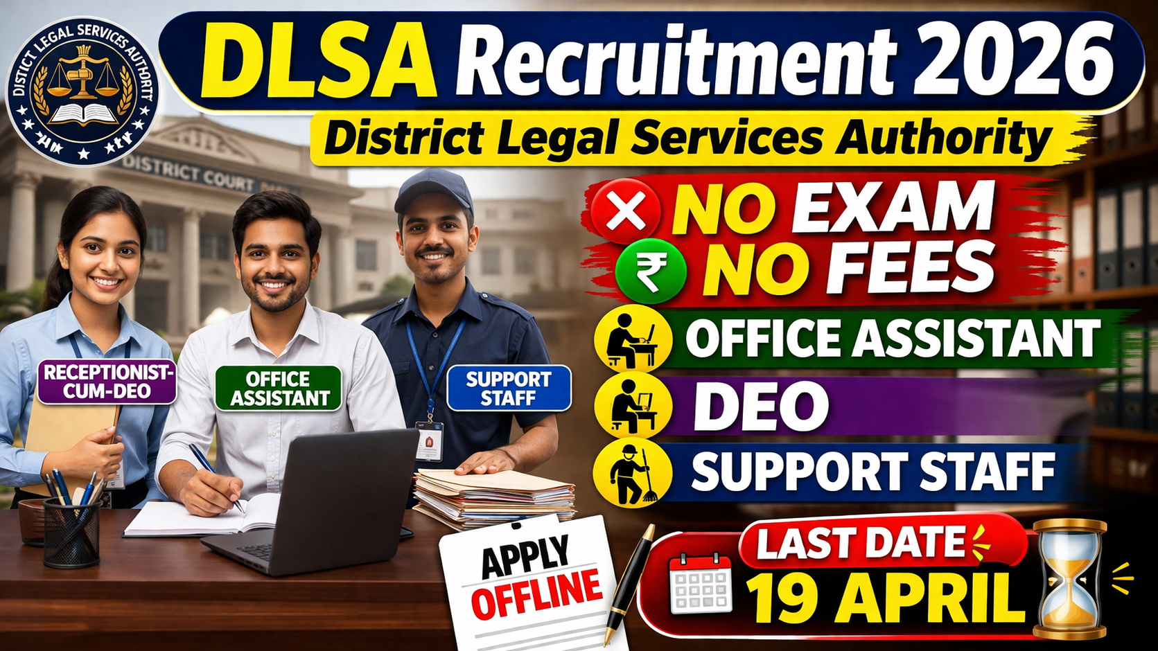 DLSA Recruitment 2026