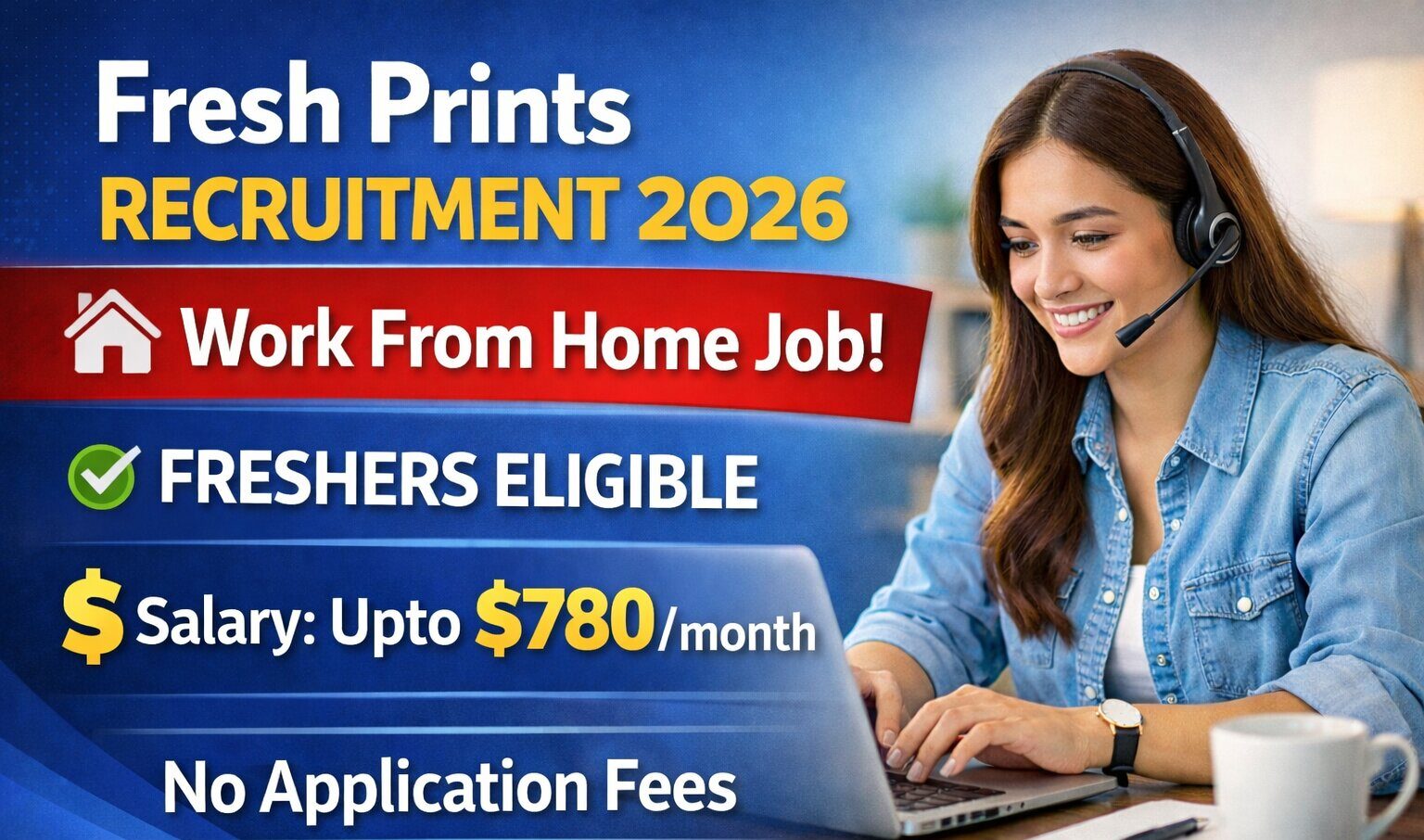 Fresh Prints Work From Home Recruitment 2026