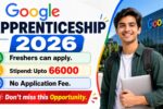 Google Apprenticeship 2026