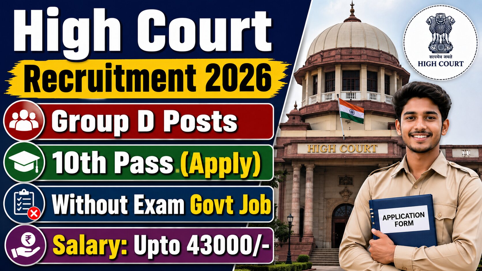 High Court Group D Recruitment 2026