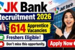 JK Bank Apprentice Recruitment 2026