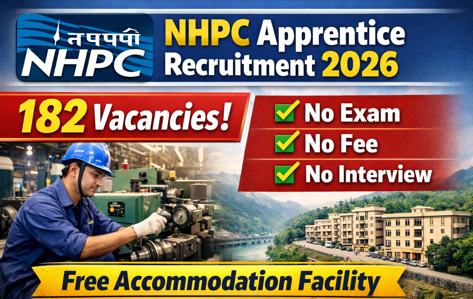 NHPC Apprentice Recruitment 2026