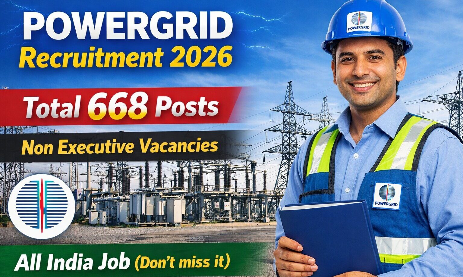 POWERGRID Non Executive Recruitment 2026