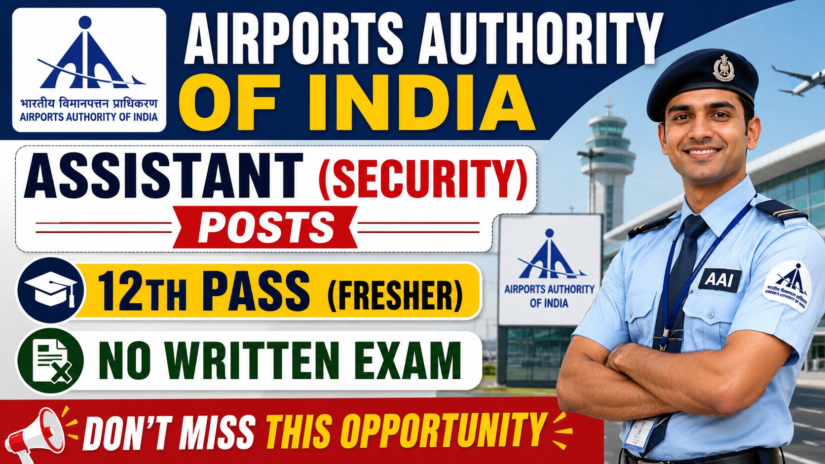 AAICLAS Assistant Security Recruitment 2026