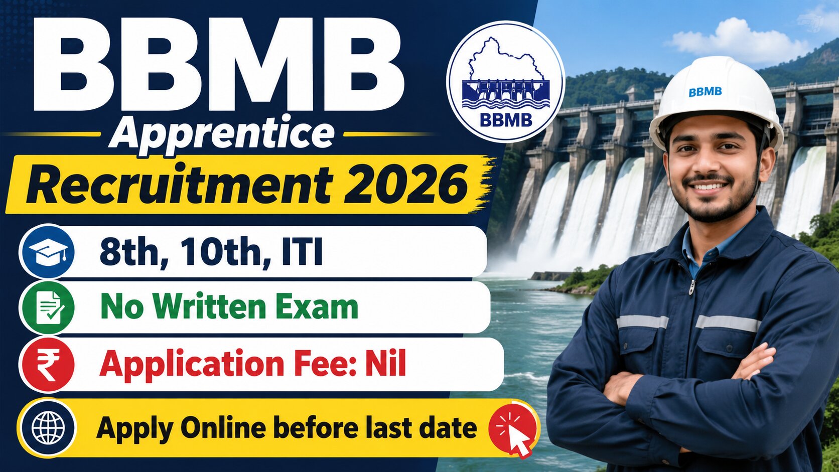 BBMB Apprentice Recruitment 2026