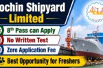 Cochin Shipyard Limited Rigger Recruitment 2026