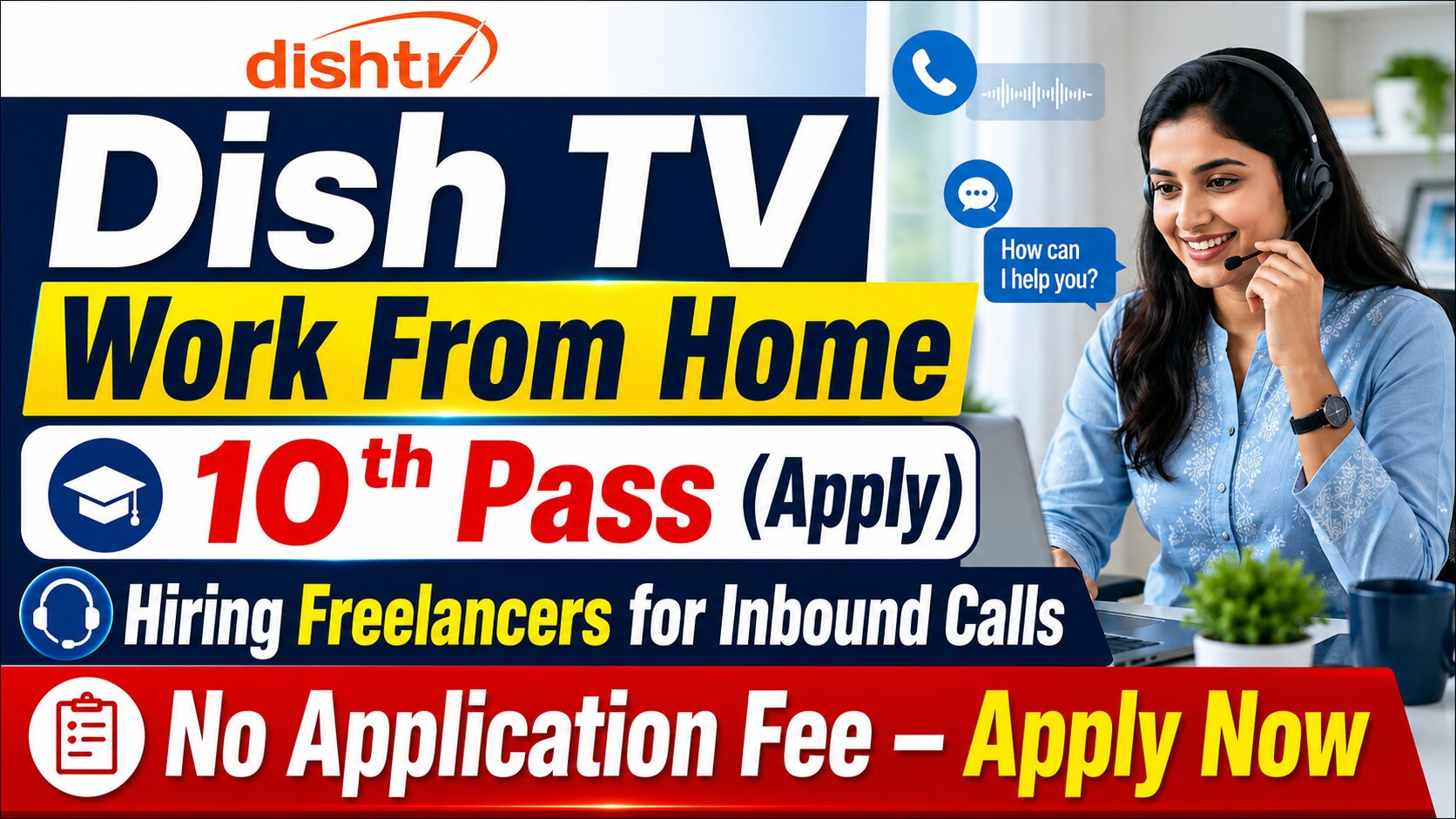 Dish TV Hiring Freelancers for Inbound Calls