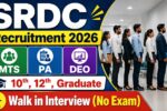 SRDC Recruitment 2026
