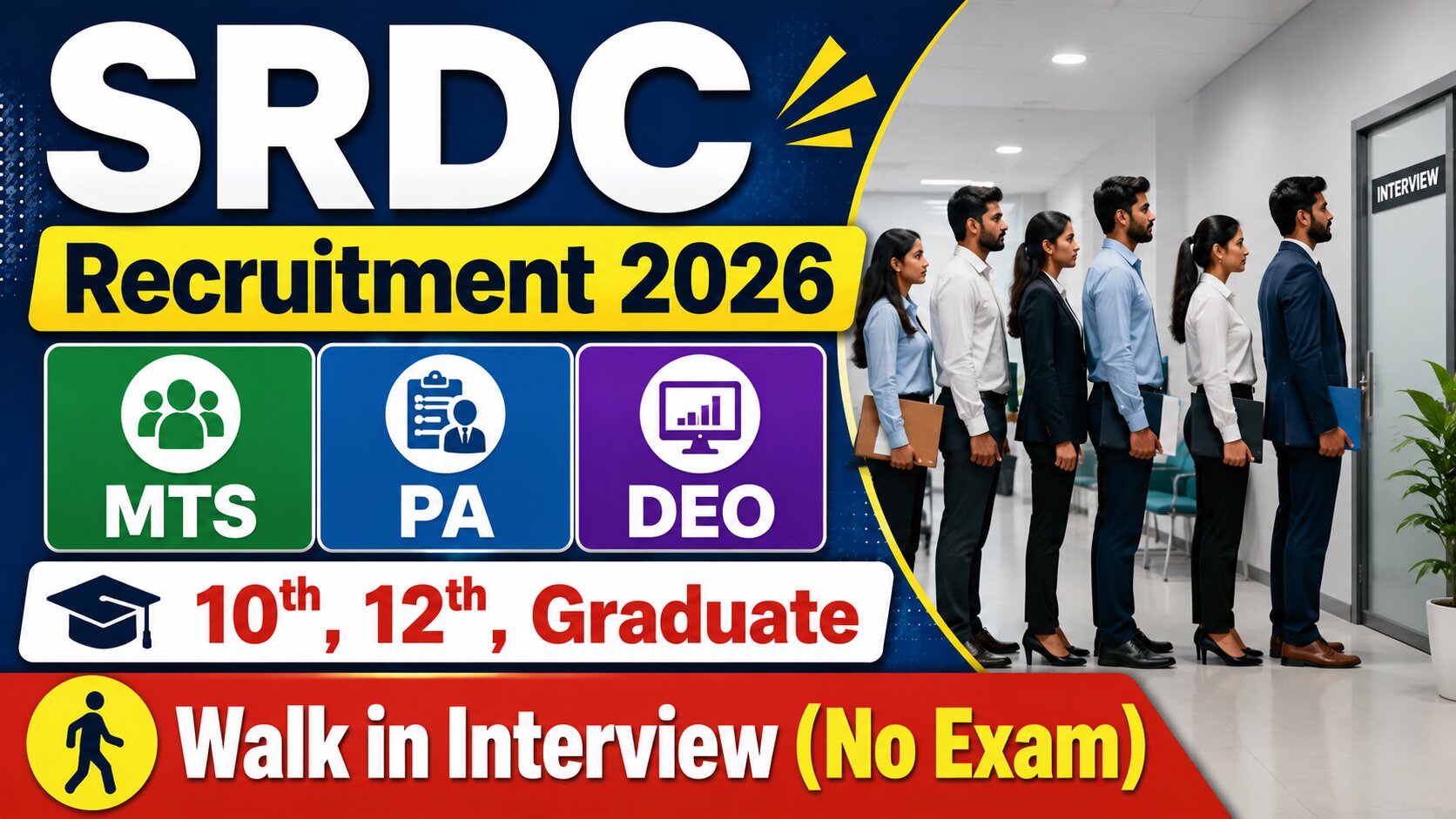 SRDC Recruitment 2026