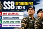 SSB Constable GD Sports Quota Recruitment 2026