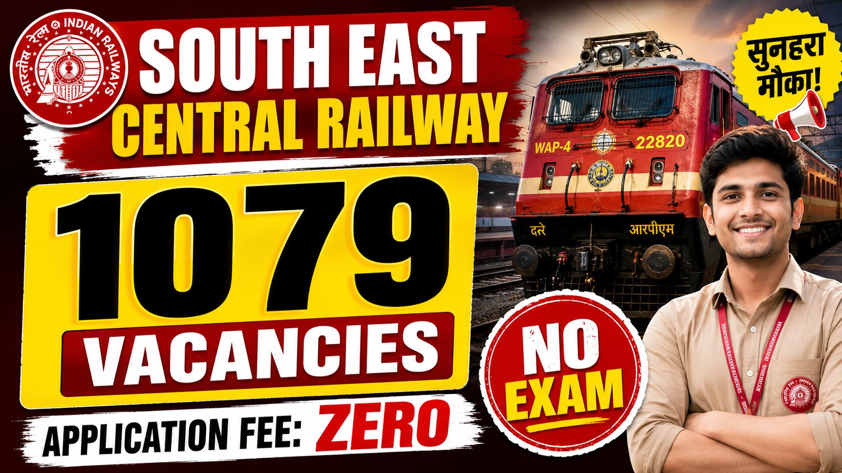 South East Central Railway Apprentice Recruitment 2026