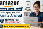 Amazon Quality Analyst Recruitment 2026
