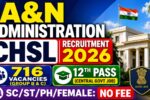 Andaman and Nicobar Administration CHSL Recruitment 2026