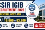 CSIR IGIB Technician Recruitment 2026