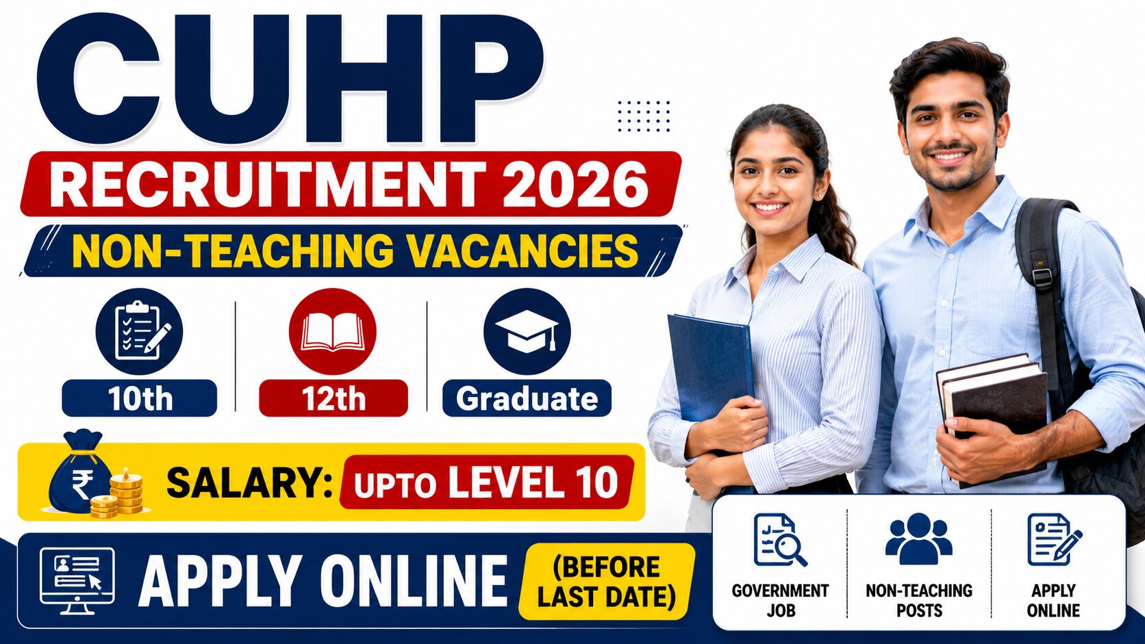 CUHP Non-Teaching Recruitment 2026