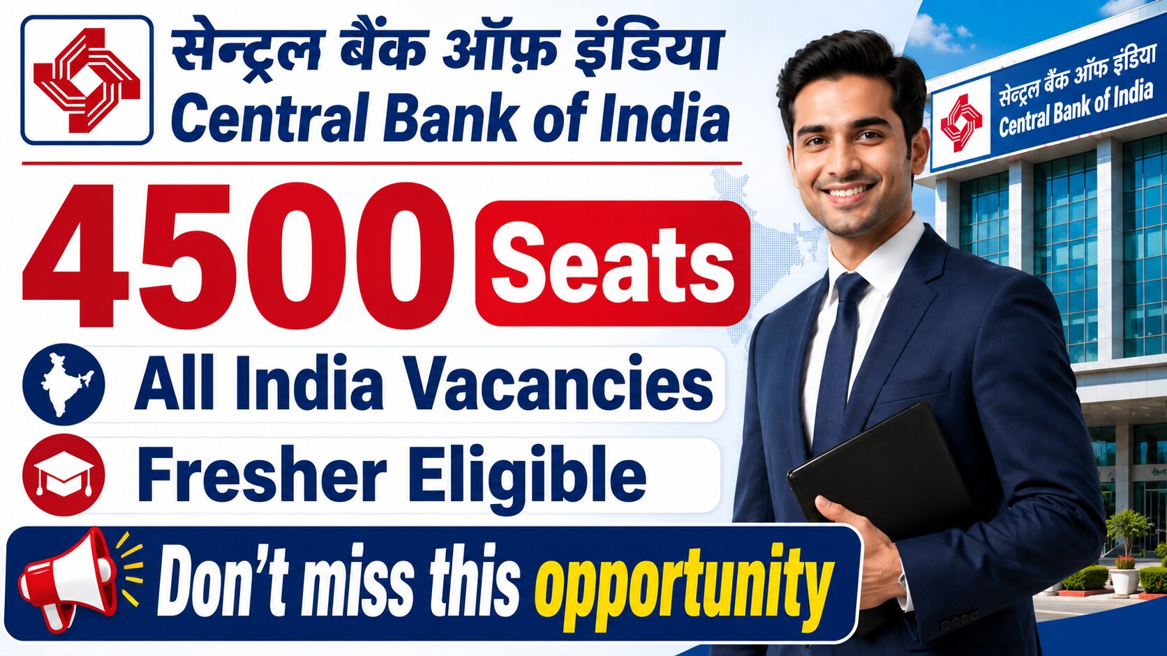 Central Bank of India Apprentice Recruitment 2026