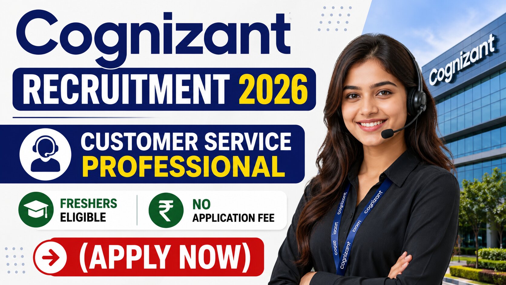 Cognizant Customer Service Professional Recruitment 2026
