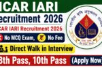 ICAR-IARI Field Worker Recruitment 2026