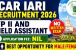 ICAR IARI Young Professional and Field Assistant Recruitment 2026