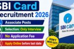 SBI Card Hiring for Credit Card Associate