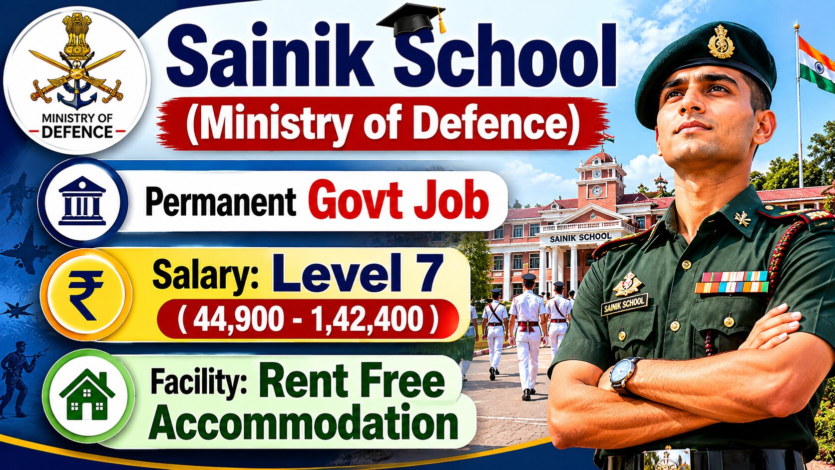 Sainik School Gopalganj Recruitment 2026