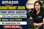 Amazon Customer Service Associate Recruitment 2026