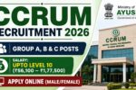 CCRUM Recruitment 2026