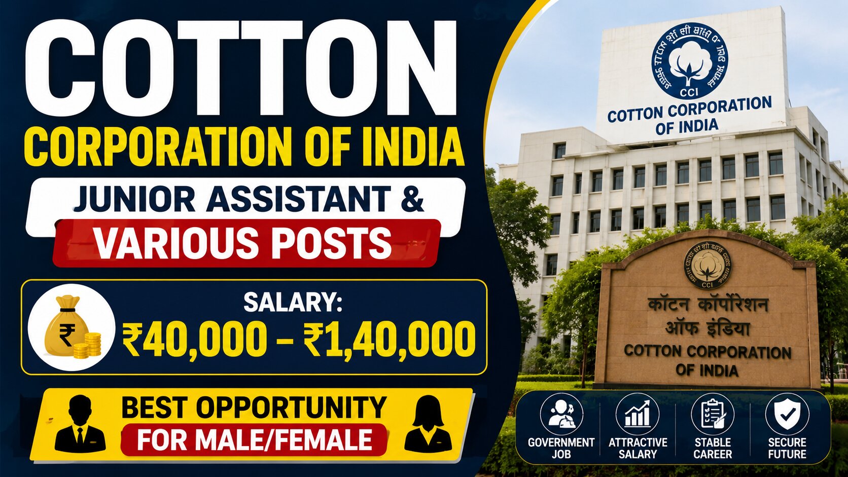 Cotton Corporation of India CCI Recruitment 2026