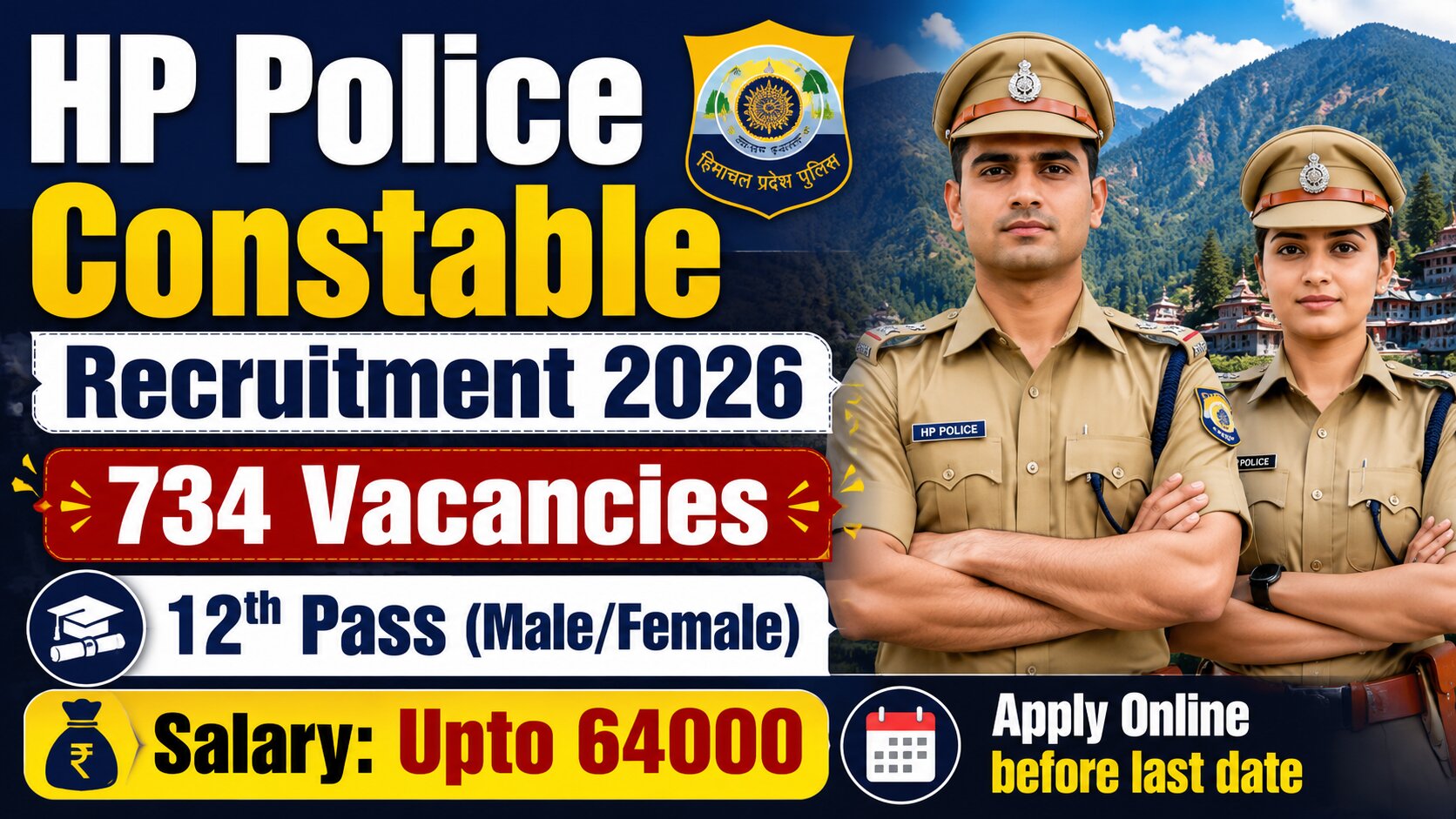 HP Police Constable Recruitment 2026