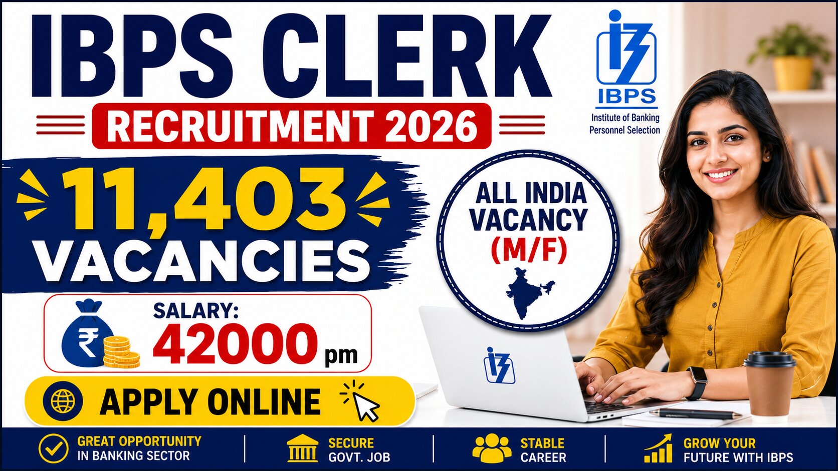 IBPS Clerk Recruitment 2026