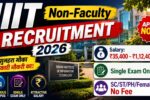IIIT Non-Faculty Recruitment 2026