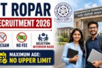 IIT Ropar Recruitment 2026