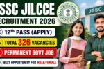 JSSC JILCCE Inter Level Recruitment 2026