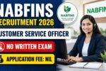 NABFINS Customer Service Officer Recruitment 2026