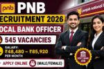 PNB Local Bank Officer Recruitment 2026