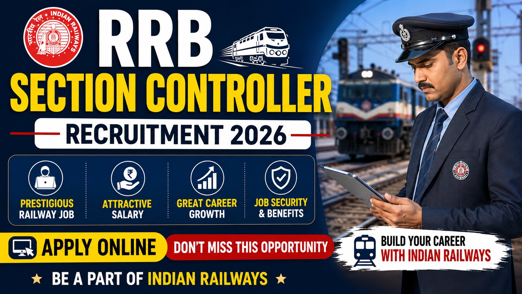 RRB Section Controller Recruitment 2026