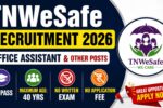 TNWeSafe Recruitment 2026