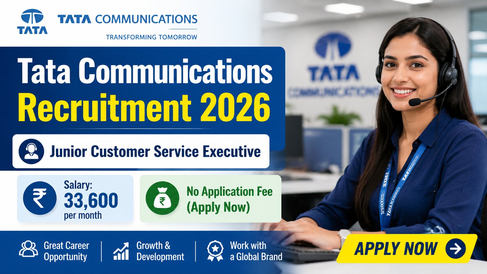 Tata Communications Recruitment 2026