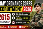 Army AOC Group C Recruitment 2026