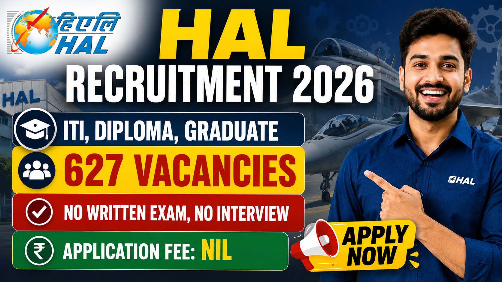 HAL Apprentice Recruitment 2026