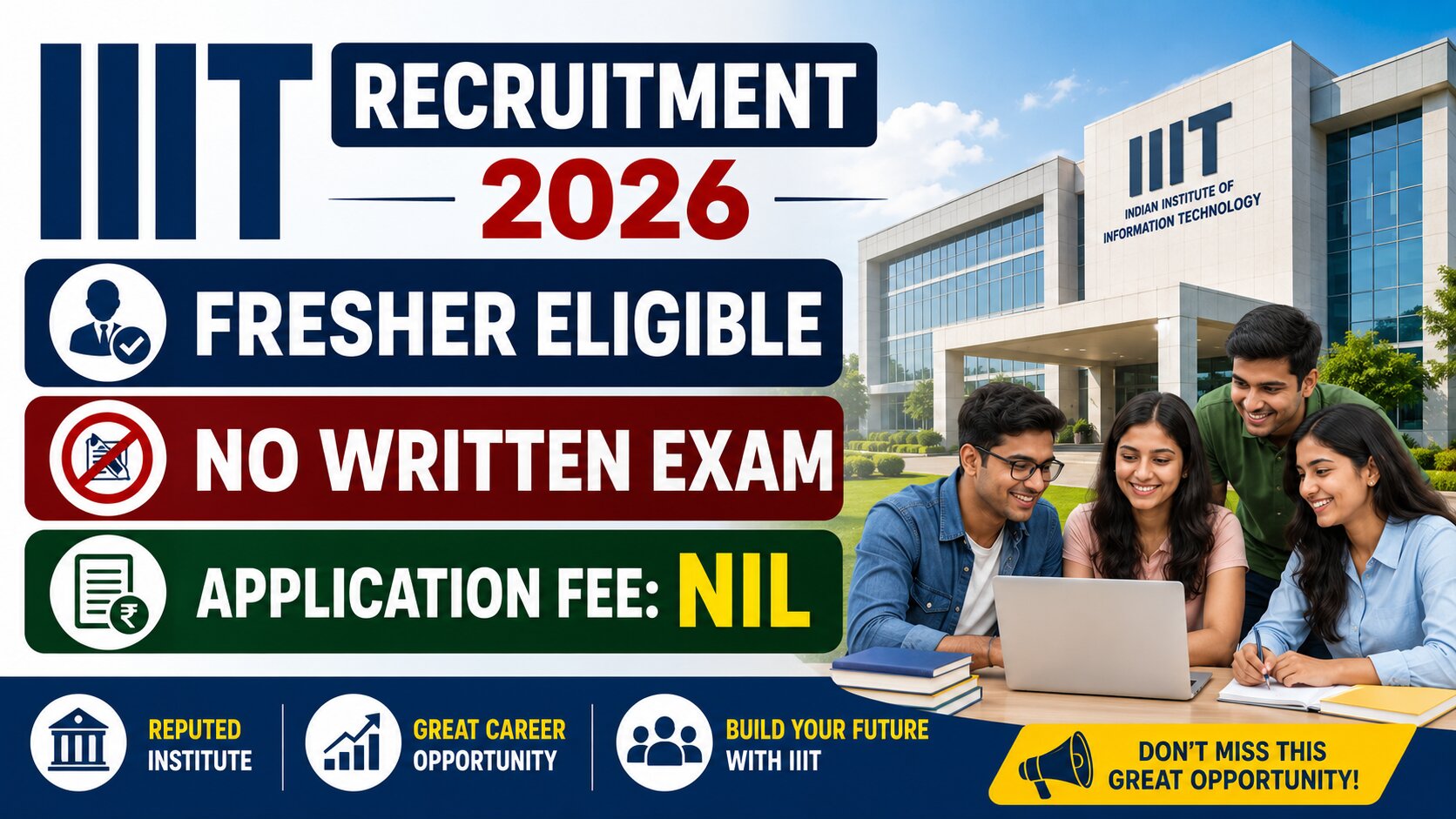 IIIT Bhagalpur Apprentice Recruitment 2026