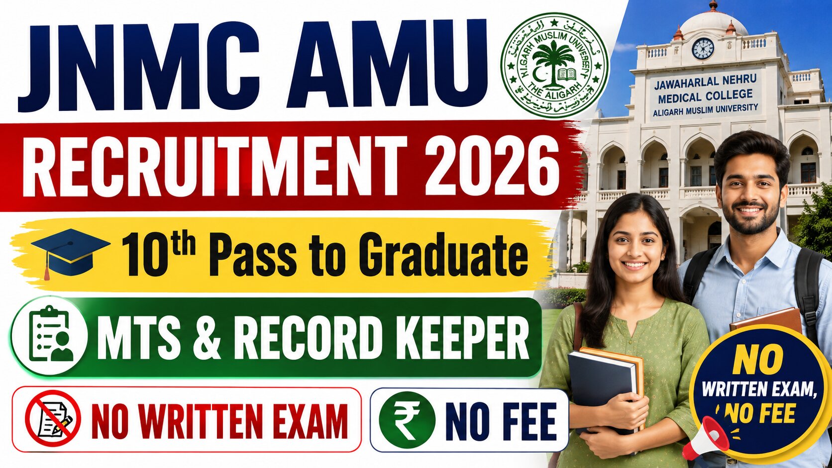 JNMC AMU Recruitment 2026