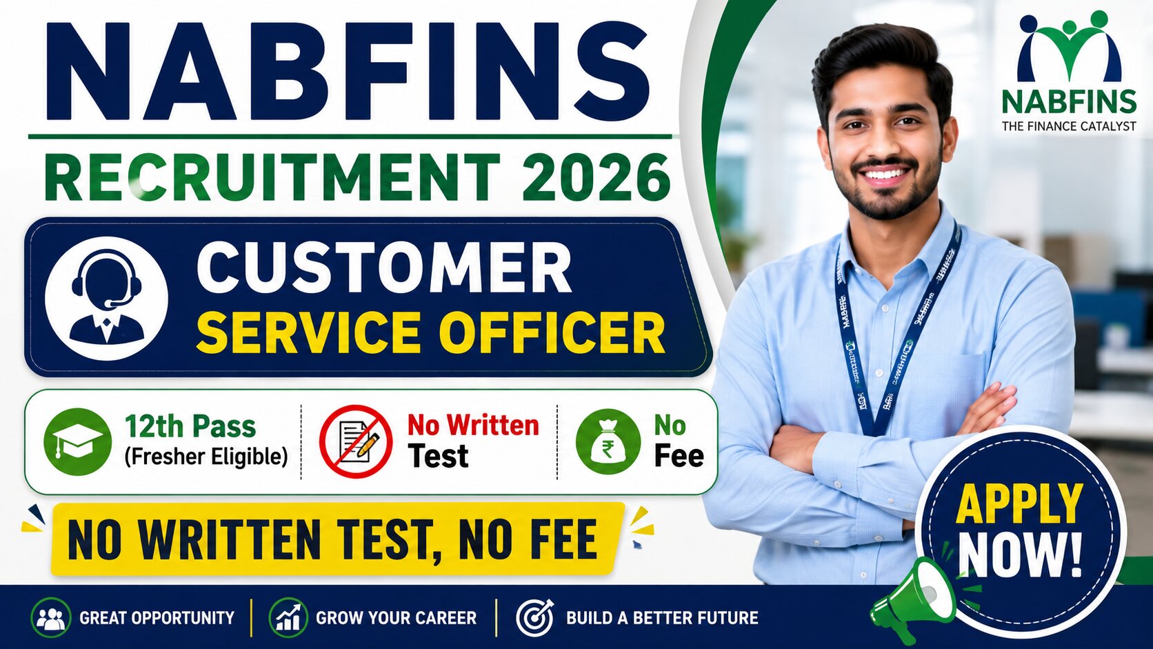 NABFINS Customer Service Officer Recruitment 2026