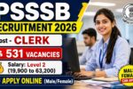 PSSSB Clerk Recruitment 2026
