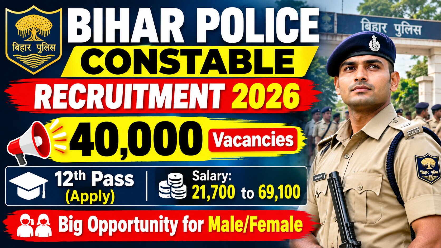 Bihar Police Constable Recruitment 2026