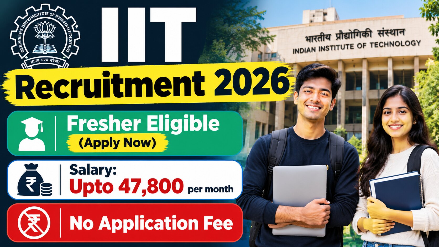 IIT Kanpur Project Assistant Recruitment 2026