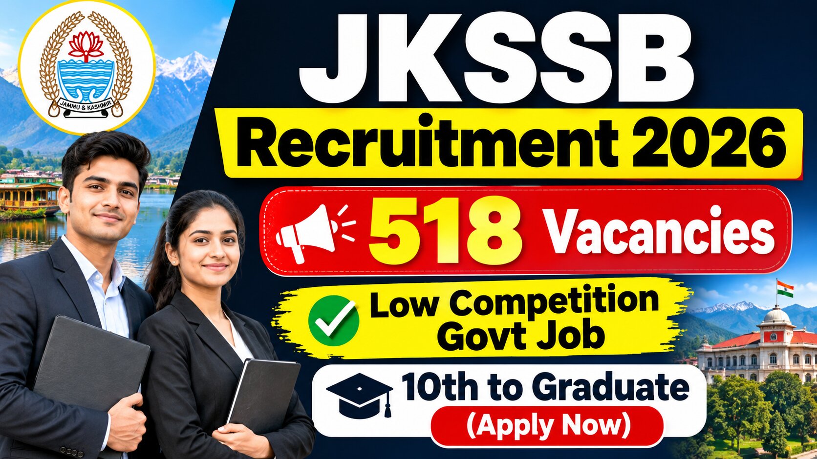 JKSSB Recruitment 2026